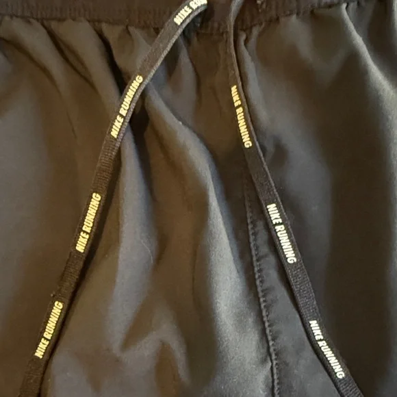 Nike Black Shorts with Gold Logo - Picture 4 of 5